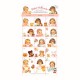 Stickers Paper Doll Mate Planner