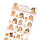 Pegatinas Paper Doll Mate Planner