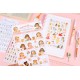 Pegatinas Paper Doll Mate Planner