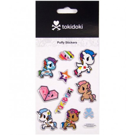 Tokidoki Unicorno Puffy Stickers