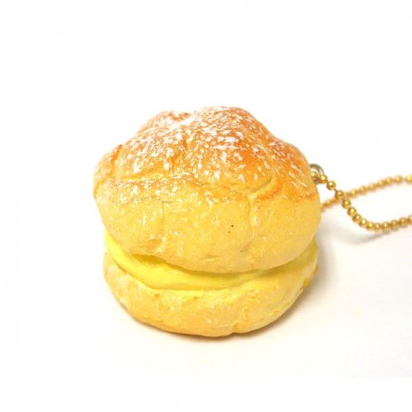 Cream Puff Mini Squishy