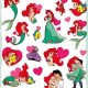 Ariel Heart Stickers