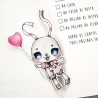 Marcador Libro Happy Ribonita