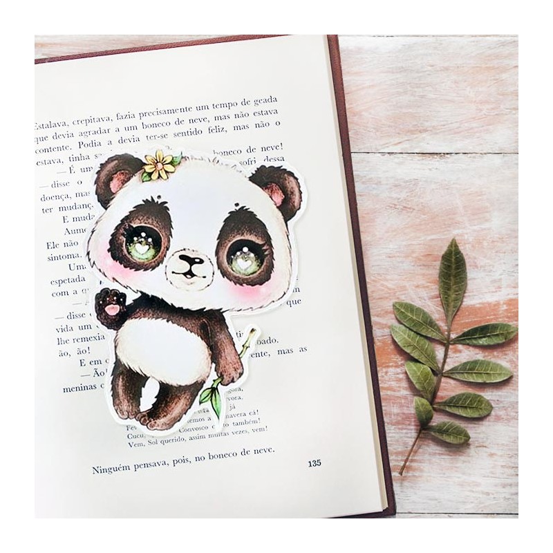 Pandora-Chan Bookmark - Kawaii Panda - Making Life Cuter