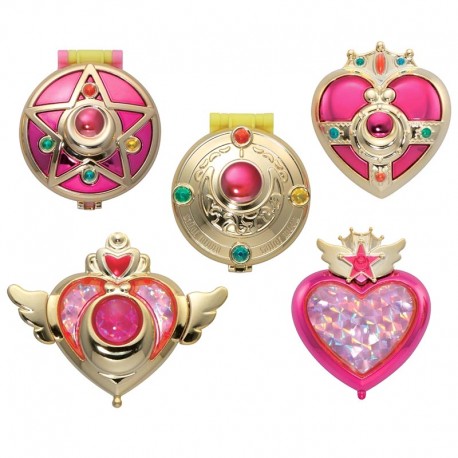 Set Espelhos Compactos Sailor Moon