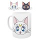 Sailor Moon Mug Luna & Artemis