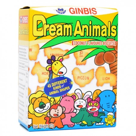 Dream Animal Biscuits Coconut