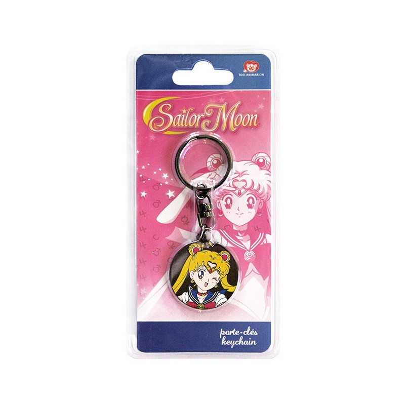 Gummi Schlüsselanhänger Keyring Luna ca Sailor Moon 4,5x6 cm 