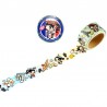 Washi Tape Die-Cut Akubi Girl Tourism