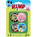 Dr. Slump Button Badges Set B