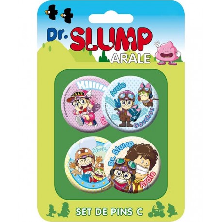Dr. Slump Button Badges Set C