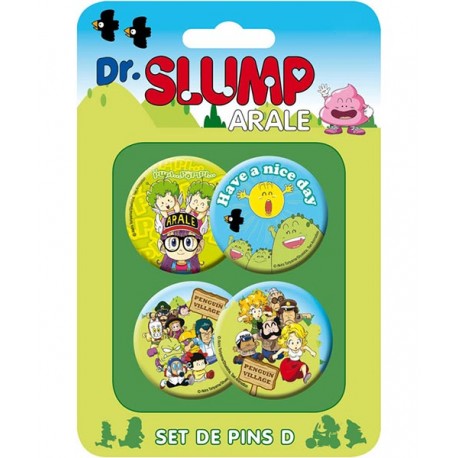 Dr. Slump Button Badges Set D