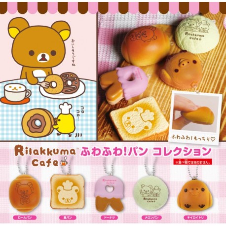 Rilakkuma Cafe Squishy Gashapon - Kawaii Panda - Making Life Cuter