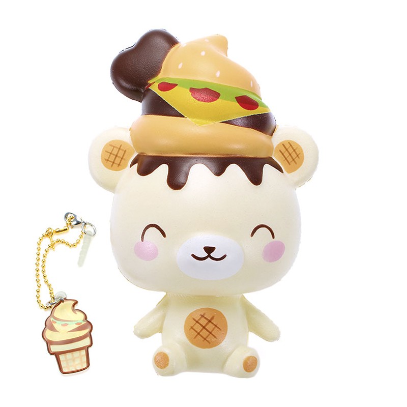 YummiiBear Burger Squishy - Kawaii Panda - Making Life
