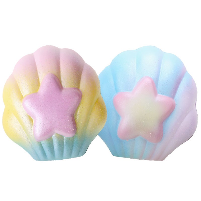 YummiiBear Mermaid Seashell Squishy - Kawaii Panda - Making Life Cuter