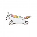 Hopping Unicorn Enamel Pin