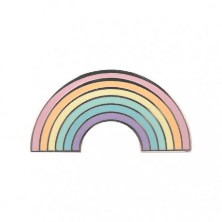 Pastel Rainbow Enamel Pin