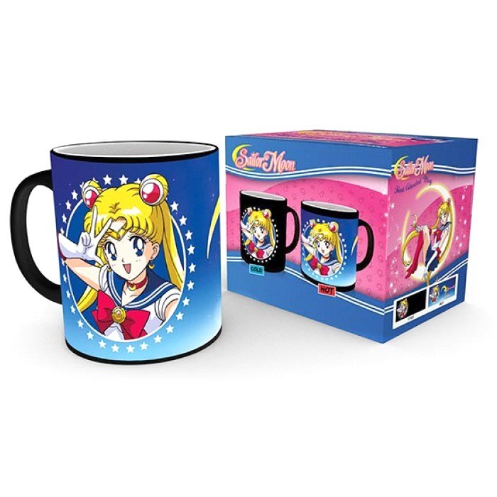  HGHGHG Sailor Moon - Taza de café cambiante de color