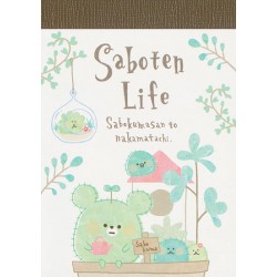 Saboten Life Mini Memo Pad
