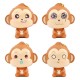 Baby Cheeki Monkey Squishy