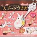 Miniaturas Spoon Rabbit Gashapon