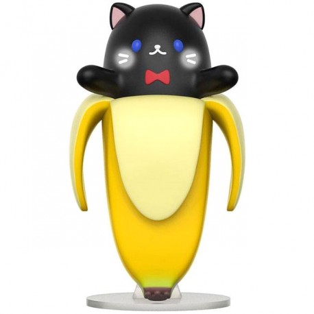 Figura Bananya Black Cat