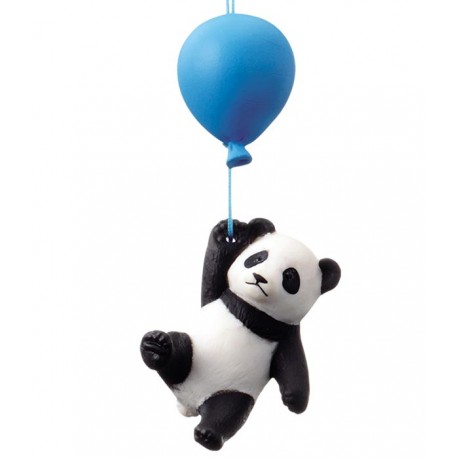 Colgante Panda Balloon Gashapon
