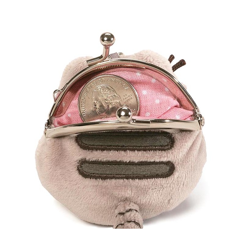 Pusheen Kiss Lock Coin Purse - Kawaii Panda - Making Life Cuter