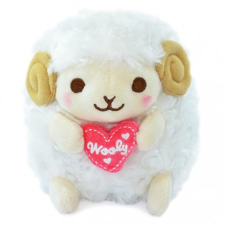 Wooly Sheep Heartful Girly Series Plush