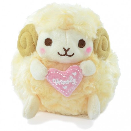 Wooly Sheep Heartful Girly Series Plush