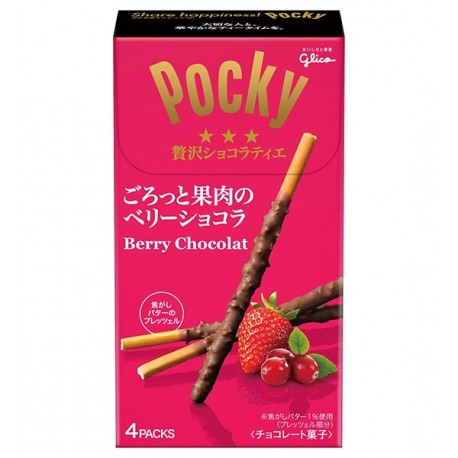 Pocky Luxury Berry Chocolate