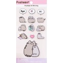 Pusheen & Stormy Puffy Stickers