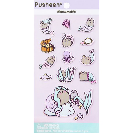Stickers Puffy Pusheen Meowmaids