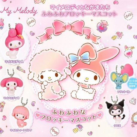 My Melody & Friends Flocky Charm Gashapon - Kawaii Panda - Making Life ...