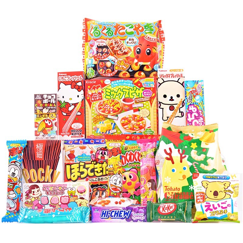 Caja japonesa de Popin Cookin Dagashi del caramelo Caja del