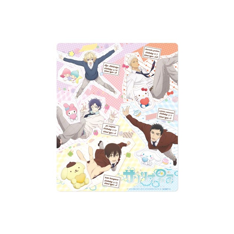 Sanrio Characters Kiratto Mark Stickers - Kawaii Panda - Making Life Cuter