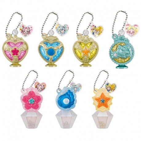 precure genie ストラップ 2点セット HUGtto! PreCure Mirai Crystal Scented Charm Gashapon - Kawaii