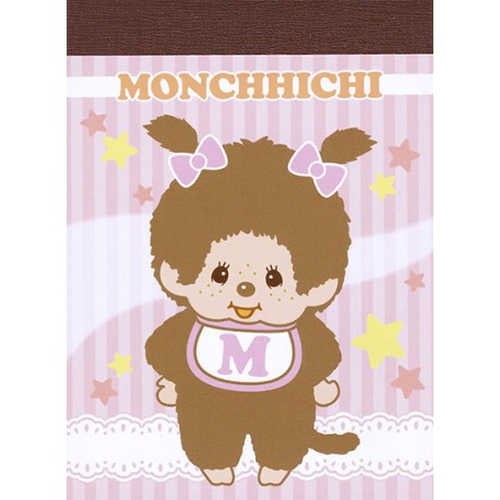 Monchhichi Baby Girl Mini Memo Pad
