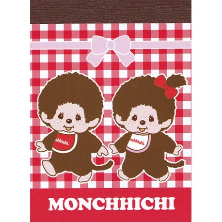Mini Bloco Notas Monchhichi Boy & Girl
