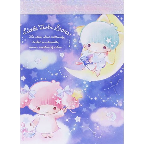 Little Twin Stars Cosmic Rainbow Mini Memo Pad