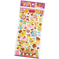Cutie Sweets Puffy Stickers