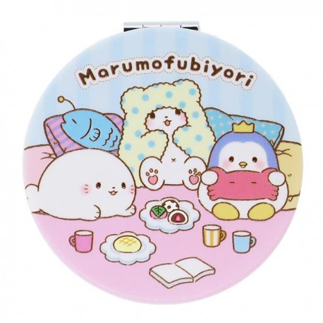 Marumofubiyori Friends Pocket Size Mirror