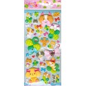 Dogs Happiness Puffy Stickers