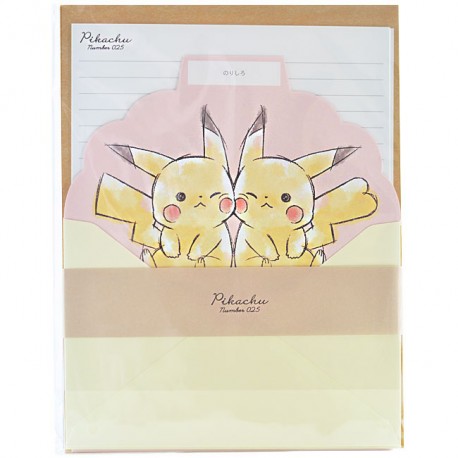 Pikachu Cheeky Letter Set
