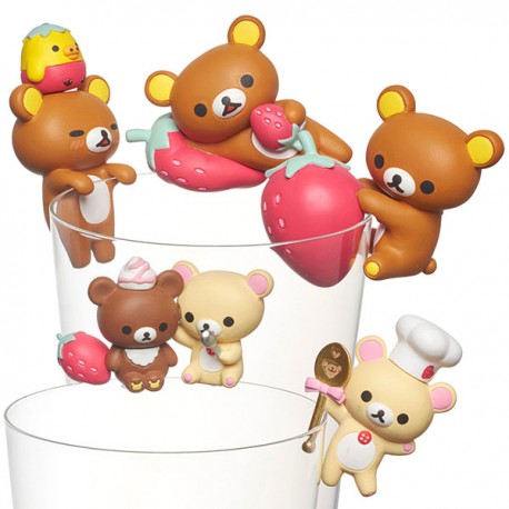 Rilakkuma Strawberry Party Recipes Stuffed Toy San-X Japan for sale online 